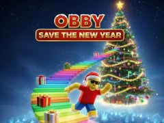 Spel Obby Save the New Year på nätet