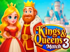 Spel Kings and Queens Match 3 på nätet