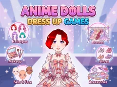 Spel Anime Dolls Dress Up Games på nätet