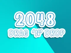 Spel 2048 drag 'n drop på nätet