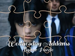 Spel Wednesday Addams Jigsaw Puzzle på nätet