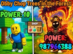 Spel Obby Chop Trees in the Forest på nätet
