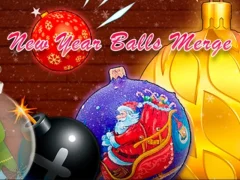 Spel New Year Balls Merge på nätet