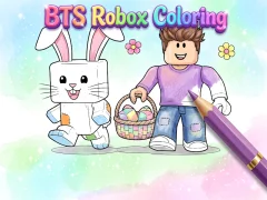 Spel BTS Roblox Coloring på nätet