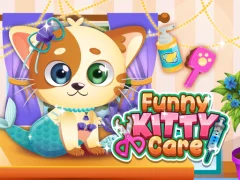 Spel Funny Kitty Care på nätet