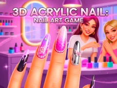 Spel 3D Acrylic Nail: Nail Art Game på nätet