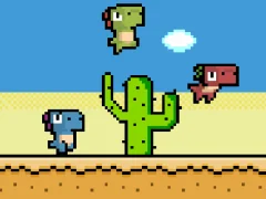 Spel Pixel Dino Run på nätet