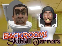 Spel Backrooms Skibidi terrors på nätet