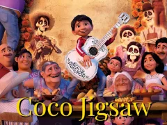 Spel Coco Jigsaw på nätet