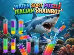 Spel Water Sort Puzzle Italian Brainrot på nätet