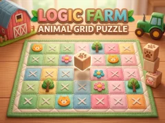 Spel Logic Farm: Animal Grid Puzzle på nätet