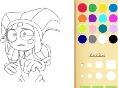 Spel Pomni Coloring Book For Kids på nätet