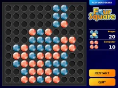 Spel Four Square på nätet