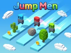 Spel Jump men på nätet
