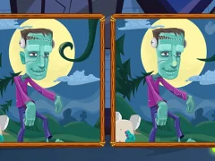 Spel Halloween Find the Differences på nätet