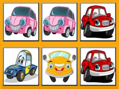 Spel Funny Cars Memory på nätet