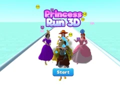 Spel Princess Run 3D på nätet