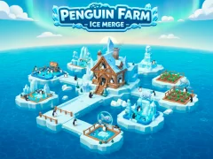 Spel Penguin Farm - Ice Merge på nätet