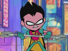 Spel Teen Titans Go! Hidden Numbers på nätet