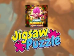 Spel Anime Monkey Jigsaw Puzzles på nätet