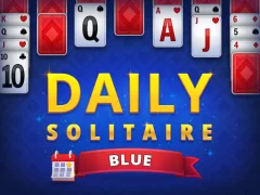 Spel Daily Solitaire Blue på nätet