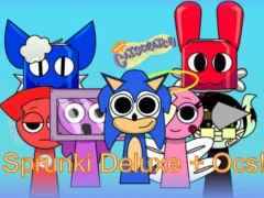 Spel Sprunki Deluxe + Ocs! på nätet