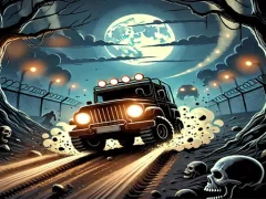 Spel Racing Car Destroying Zombie på nätet