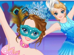 Spel Ice Skater Princess Dressup på nätet