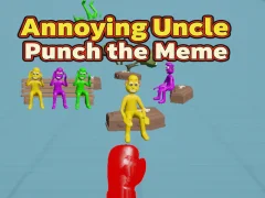 Spel Annoying Uncle Punch the Meme på nätet