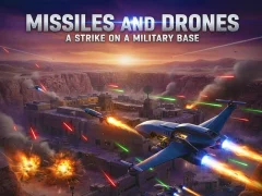 Spel Missiles and Drones: A Strike On A Military Base på nätet