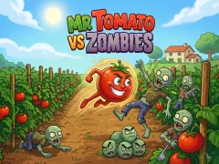 Spel Mr Tomato VS Zombies på nätet