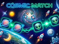 Spel Cosmic Match på nätet