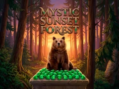 Spel Mystic sunset forest på nätet