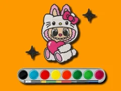 Spel Labubu Coloring Adventure på nätet