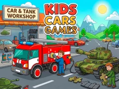 Spel Kids Cars Games på nätet