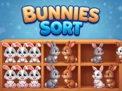 Spel Bunnies Sort på nätet