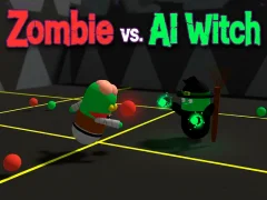Spel Zombie vs. AI Witch på nätet