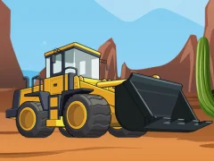 Spel Bulldozer Jigsaw på nätet