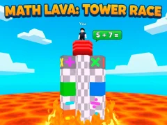 Spel Math Lava: Tower Race på nätet