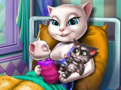 Spel Angela Twins Birth på nätet