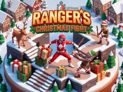 Spel Power Rangers Christmas run på nätet
