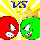 Spel Red ball vs green king på nätet