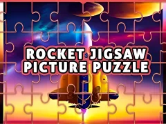 Spel Rocket Jigsaw Picture Puzzle på nätet