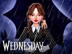 Spel Celebrity Wednesday Addams Style på nätet