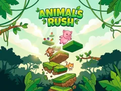 Spel Animals Rush på nätet