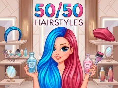 Spel 50/50 Hairstyles på nätet