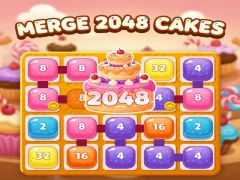 Spel Merge 2048 cakes på nätet