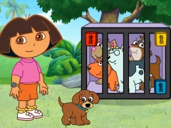 Spel Dora The explorer Dora's Puppy Adventure på nätet