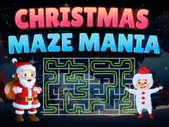 Spel Christmas Maze Mania på nätet