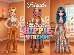 Spel Friends Hippie Trends på nätet